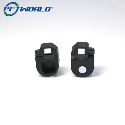 Beyaz Serigrafi CNC İşleme Plastik Parçalar, Frezeleme Tıbbi Kamera Aksesuarları