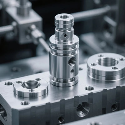 Özel CNC Tıbbi Cihaz Bileşenleri % 100 QC Kontrol Kesinlik İşlenmiş Parçalar